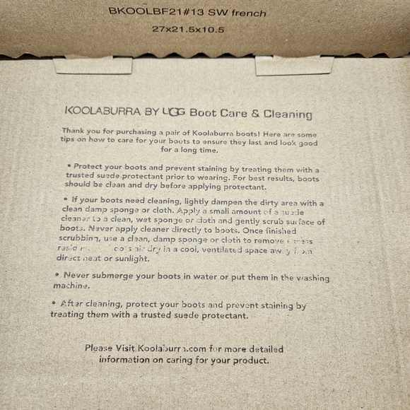 Koolaburra UGG Victoria Toddler Girls Size 7 Chestnut Suede Sheepskin Short Boot - Picture 10 of 11